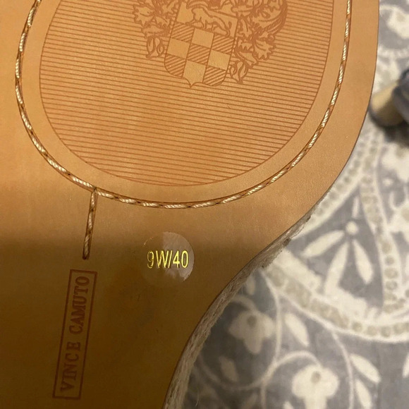 Vince camuto espadrilles venerly size 9 nwot blue white - Picture 8 of 8